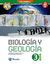 Biología y Geología 3ºESO 3 volúmenes Proyecto 5 etapas | Varios autores | 9788469633274 (BRUÑO)